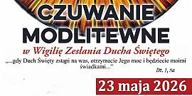 Miniatura Modlitewne czuwanie w Wigilię Zesłania Ducha Świętego