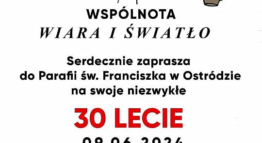 30-lecie wspólnoty Wiara-Światło