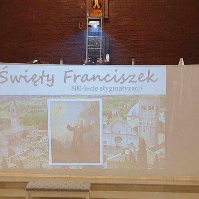 Spektakl o św. Franciszku z Asyżu grafika