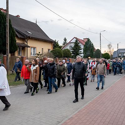 Droga Krzyżowa ulicami Parafii Św. Franciszka z Asyżu grafika