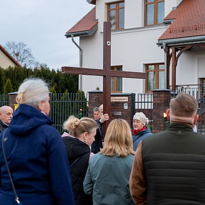Droga Krzyżowa ulicami Parafii Św. Franciszka z Asyżu grafika