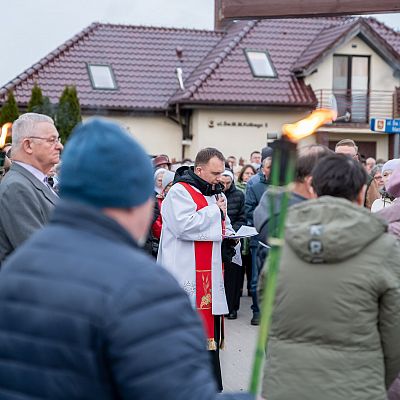 Droga Krzyżowa ulicami Parafii Św. Franciszka z Asyżu grafika