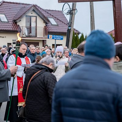 Droga Krzyżowa ulicami Parafii Św. Franciszka z Asyżu grafika