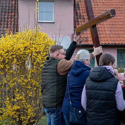 Droga Krzyżowa ulicami Parafii Św. Franciszka z Asyżu grafika