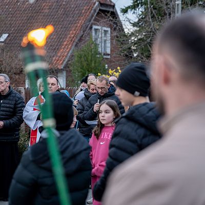 Droga Krzyżowa ulicami Parafii Św. Franciszka z Asyżu grafika