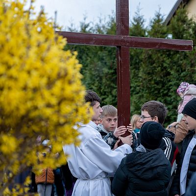 Droga Krzyżowa ulicami Parafii Św. Franciszka z Asyżu grafika
