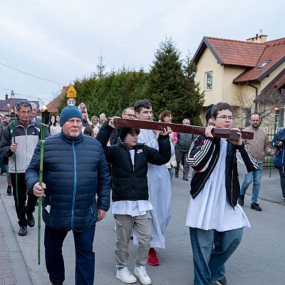 Droga Krzyżowa ulicami Parafii Św. Franciszka z Asyżu grafika