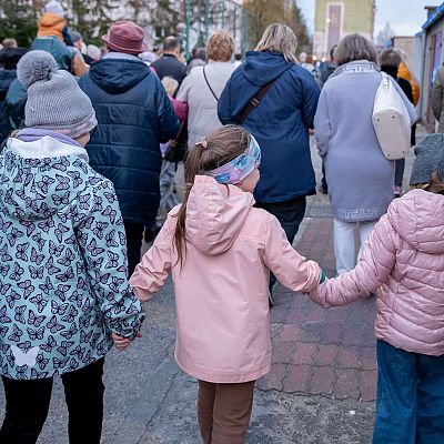 Droga Krzyżowa ulicami Parafii Św. Franciszka z Asyżu grafika