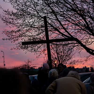 Droga Krzyżowa ulicami Parafii Św. Franciszka z Asyżu grafika