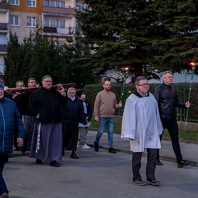 Droga Krzyżowa ulicami Parafii Św. Franciszka z Asyżu grafika