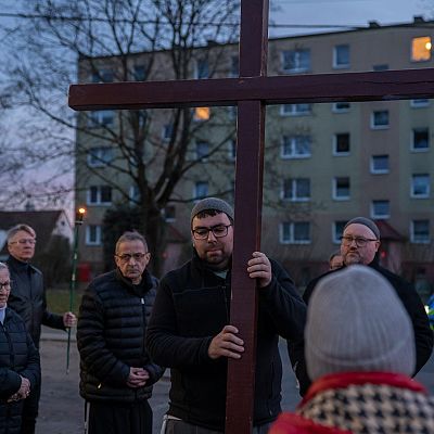 Droga Krzyżowa ulicami Parafii Św. Franciszka z Asyżu grafika