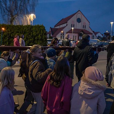 Droga Krzyżowa ulicami Parafii Św. Franciszka z Asyżu grafika