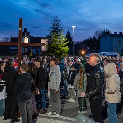 Droga Krzyżowa ulicami Parafii Św. Franciszka z Asyżu grafika