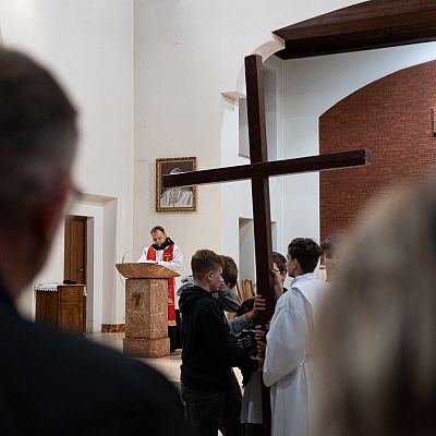 Droga Krzyżowa ulicami Parafii Św. Franciszka z Asyżu grafika