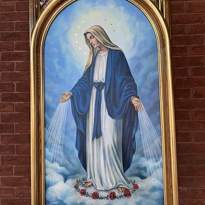 Zapraszamy na nabożeństwa majowe grafika