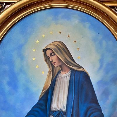 Zapraszamy na nabożeństwa majowe grafika