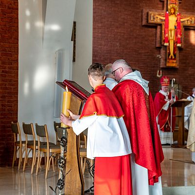 Nasz parafialny kościół stał się Wieczernikiem - Bierzmowanie 2025 grafika