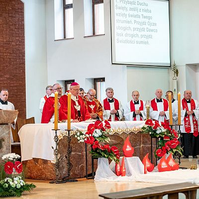 Nasz parafialny kościół stał się Wieczernikiem - Bierzmowanie 2025 grafika