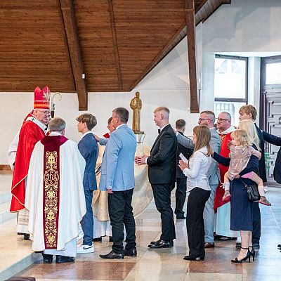 Nasz parafialny kościół stał się Wieczernikiem - Bierzmowanie 2025 grafika