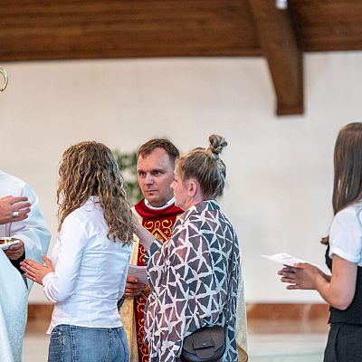 Nasz parafialny kościół stał się Wieczernikiem - Bierzmowanie 2025 grafika