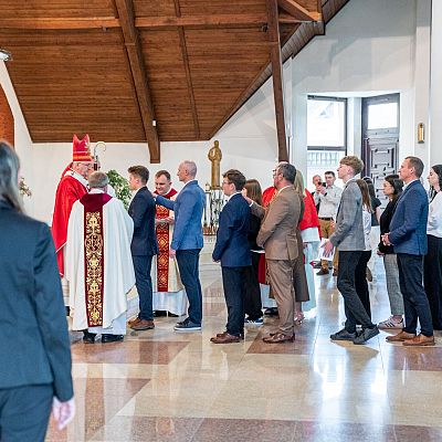 Nasz parafialny kościół stał się Wieczernikiem - Bierzmowanie 2025 grafika