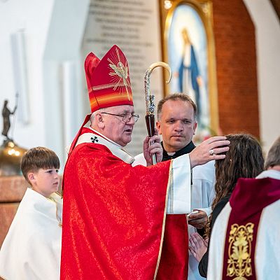 Nasz parafialny kościół stał się Wieczernikiem - Bierzmowanie 2025 grafika
