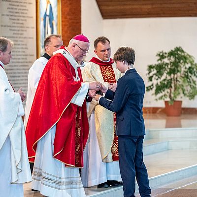 Nasz parafialny kościół stał się Wieczernikiem - Bierzmowanie 2025 grafika