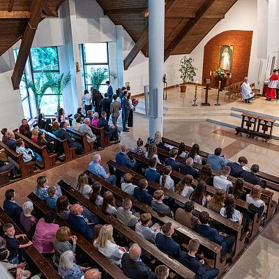 Nasz parafialny kościół stał się Wieczernikiem - Bierzmowanie 2025 grafika