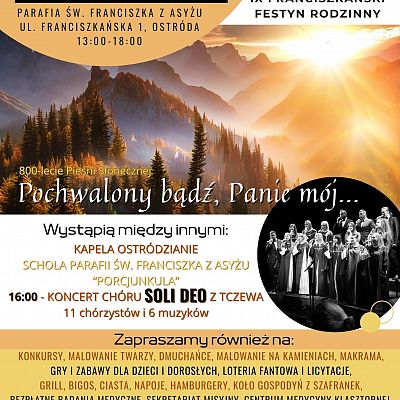 9. Franciszkański Festyn Rodzinny grafika