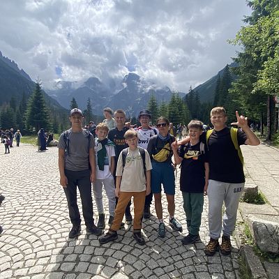 Wakacyjny wyjazd ministrancki grafika