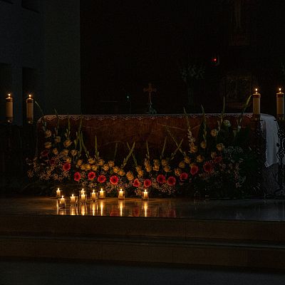 Nabożeństwo Transitus 2025 grafika