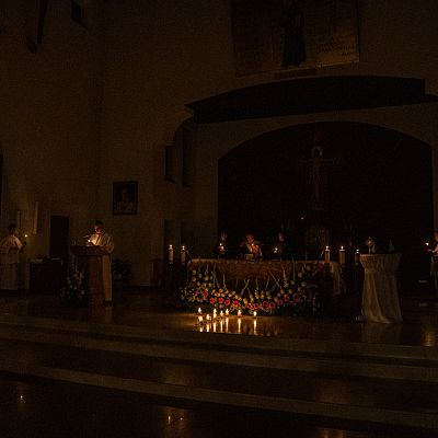 Nabożeństwo Transitus 2025 grafika