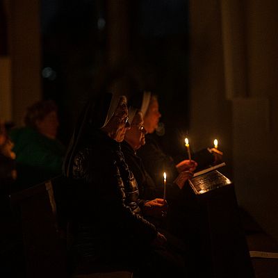 Nabożeństwo Transitus 2025 grafika