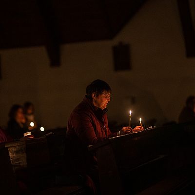 Nabożeństwo Transitus 2025 grafika