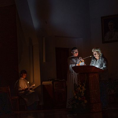 Nabożeństwo Transitus 2025 grafika