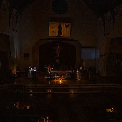 Nabożeństwo Transitus 2025 grafika