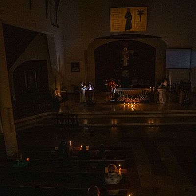 Nabożeństwo Transitus 2025 grafika