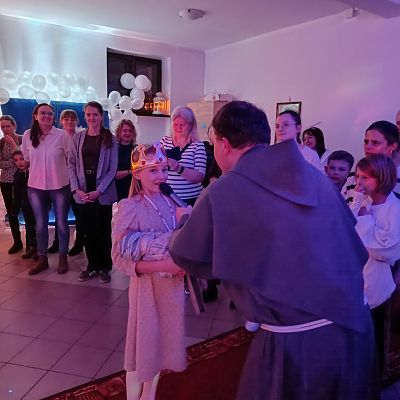 Radosny Bal Wszystkich Świętych w naszej parafii grafika