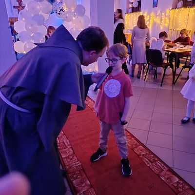 Radosny Bal Wszystkich Świętych w naszej parafii grafika