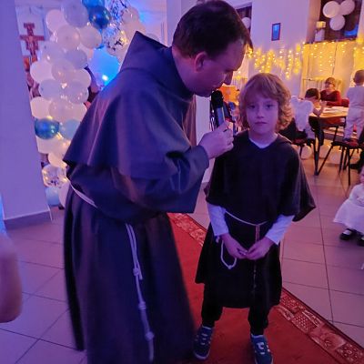 Radosny Bal Wszystkich Świętych w naszej parafii grafika