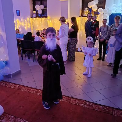 Radosny Bal Wszystkich Świętych w naszej parafii grafika