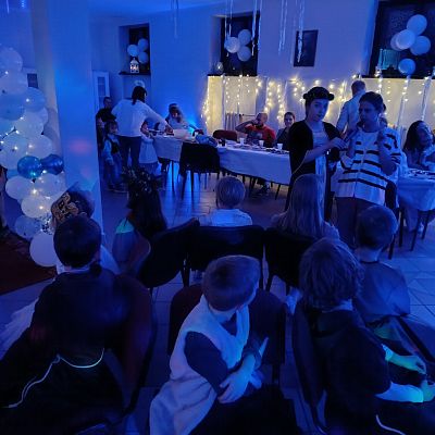 Radosny Bal Wszystkich Świętych w naszej parafii grafika