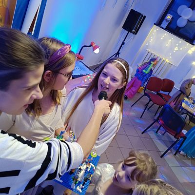 Radosny Bal Wszystkich Świętych w naszej parafii grafika