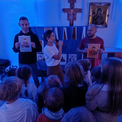 Radosny Bal Wszystkich Świętych w naszej parafii grafika