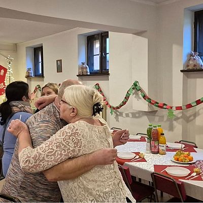 Wigilia dla osób samotnych i potrzebujących grafika