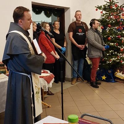 Wigilia dla osób samotnych i potrzebujących grafika