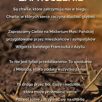 Misterium Męki Pańskiej grafika