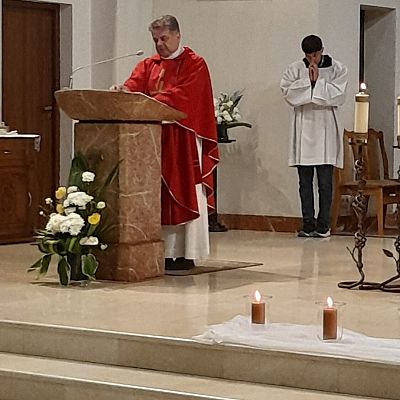 Czuwanie modlitewne w Wigilię Zesłania Ducha Świętego grafika