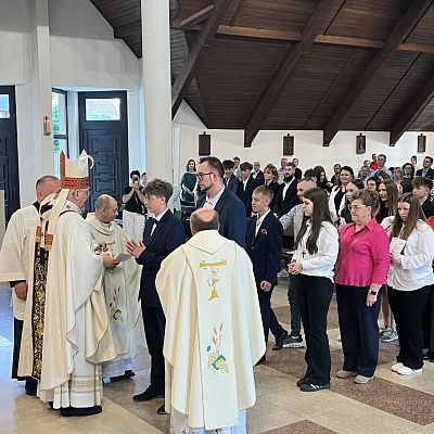 Rocznica konsekracji kościoła i Bierzmowanie grafika