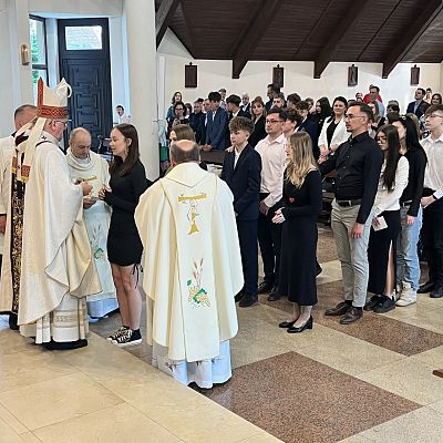Rocznica konsekracji kościoła i Bierzmowanie grafika